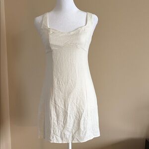 Kendall & Kylie Ivory Chemise Dress